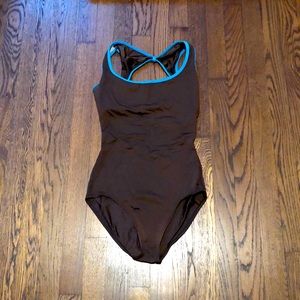 Natalie Dance Wear scoop back leotard